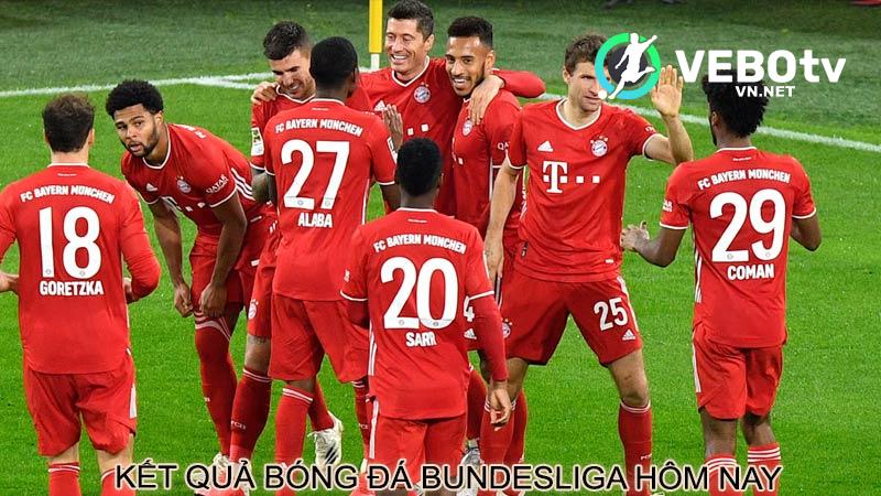 Kết quả bóng đá Bundesliga hôm nay