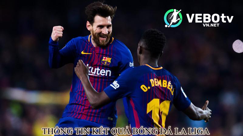 Thông tin kết quả bóng đá La Liga