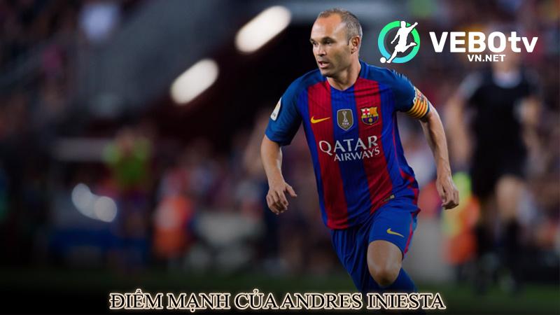 Điểm mạnh của Andres Iniesta