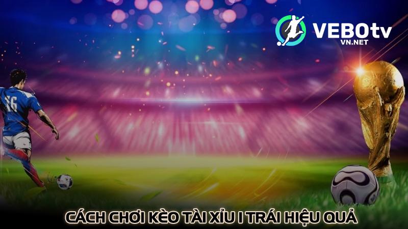 Cách Chơi Kèo Tài Xỉu 1 Trái Hiệu Quả