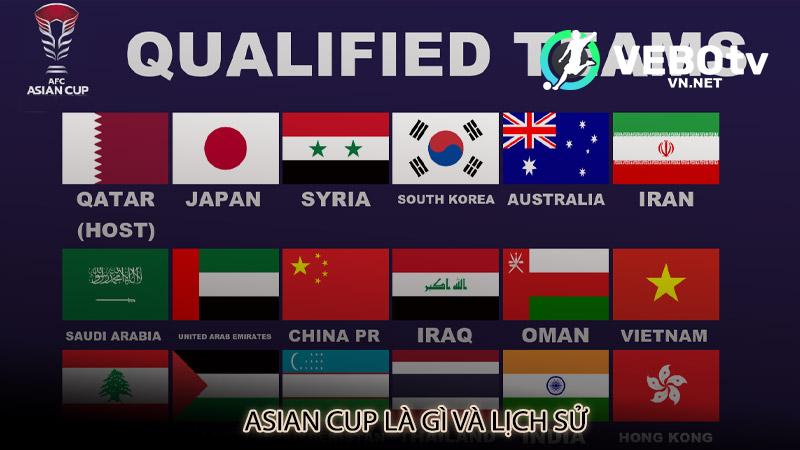 Asian Cup là gì và lịch sử